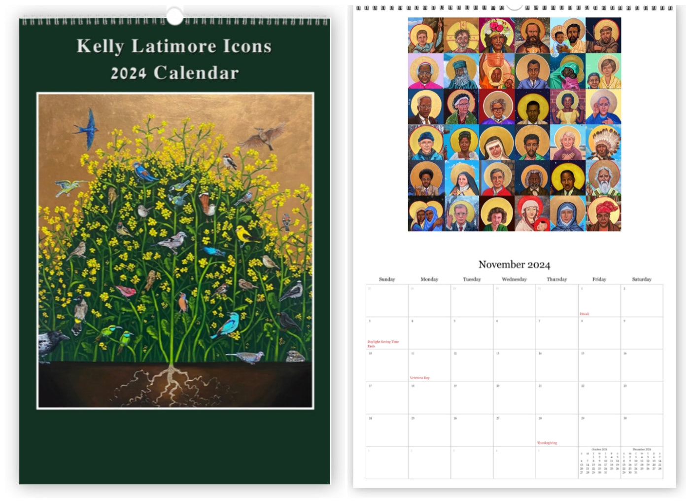 2024 Wall Calendar Now Available for Preorder Kelly Latimore Icons