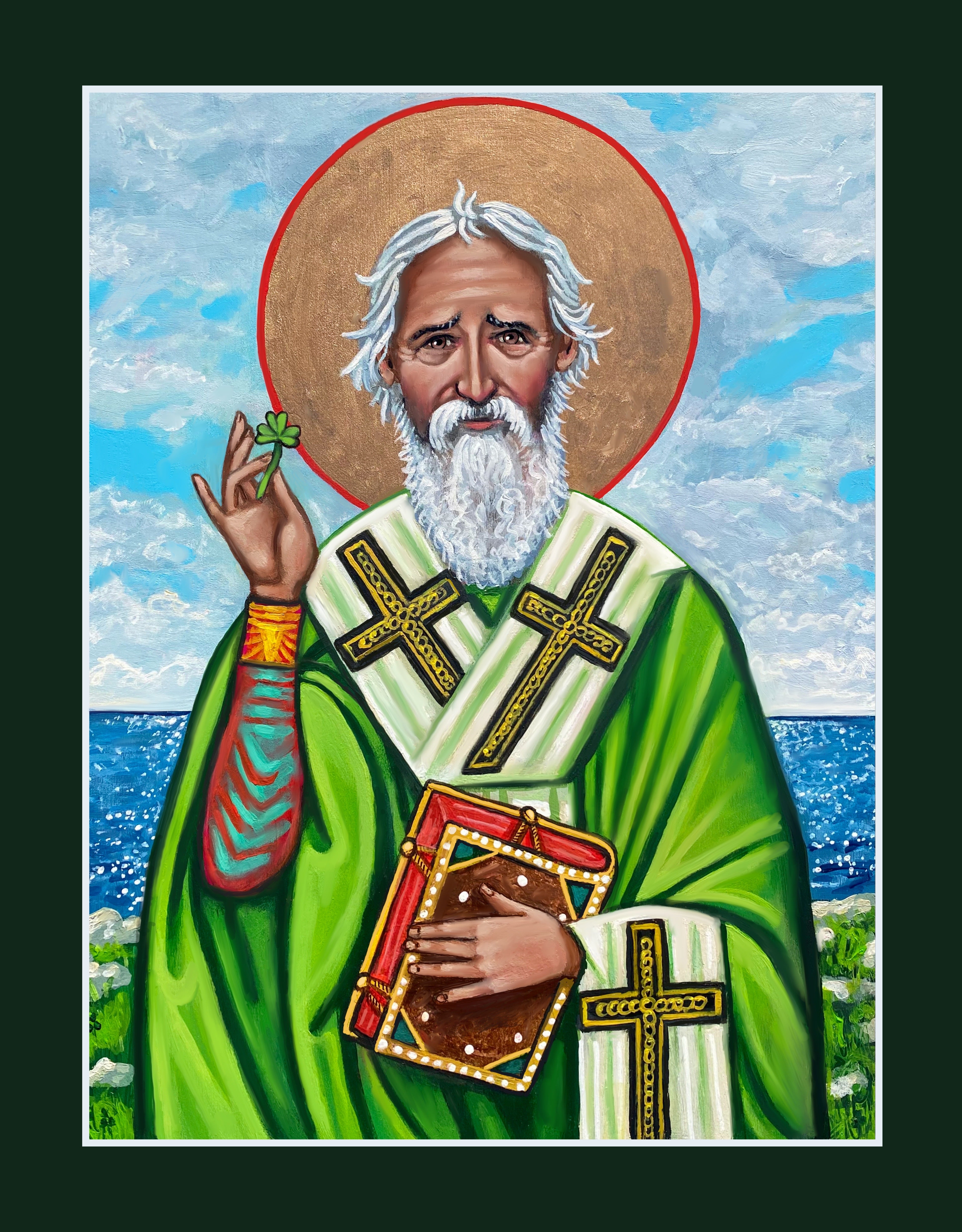 St. Patrick Digital Image – Kelly Latimore Icons