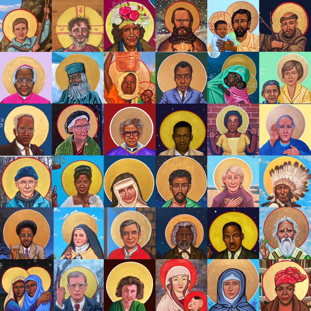 All Saints 2023 Signed Print Kelly Latimore Icons all-saints-2023-signed-print-kelly-latimore-icons