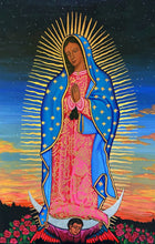 Load image into Gallery viewer, Our Lady of Guadalupe Enhanced Wood Print
