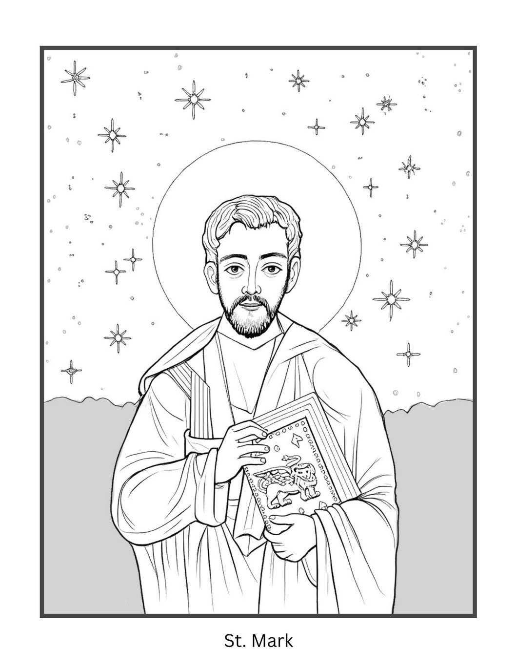 St. Mark Coloring Page
