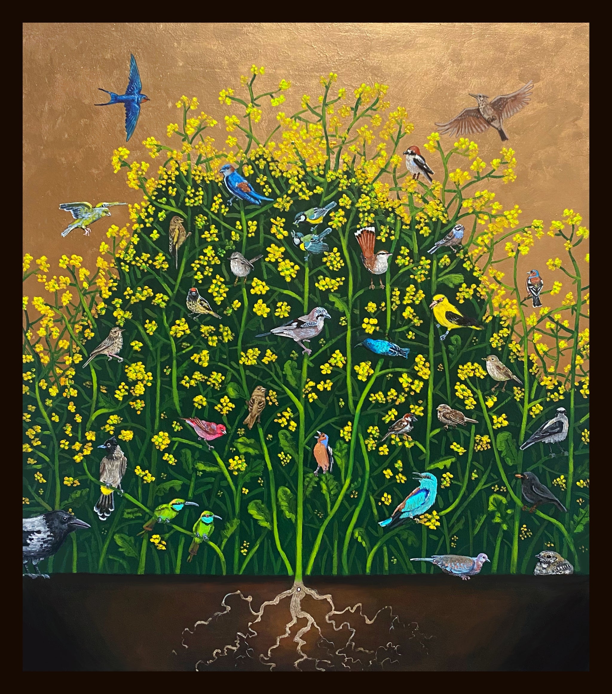 The Parable of the Mustard Seed Prayer Candle – Kelly Latimore Icons