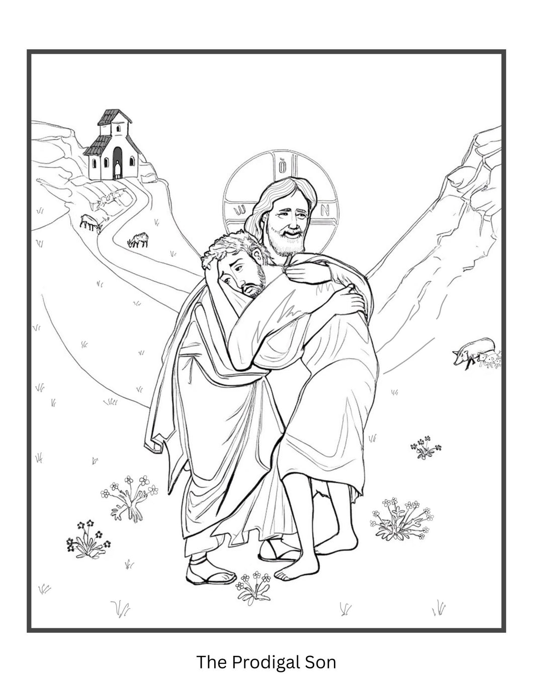 The Prodigal Son Coloring Page
