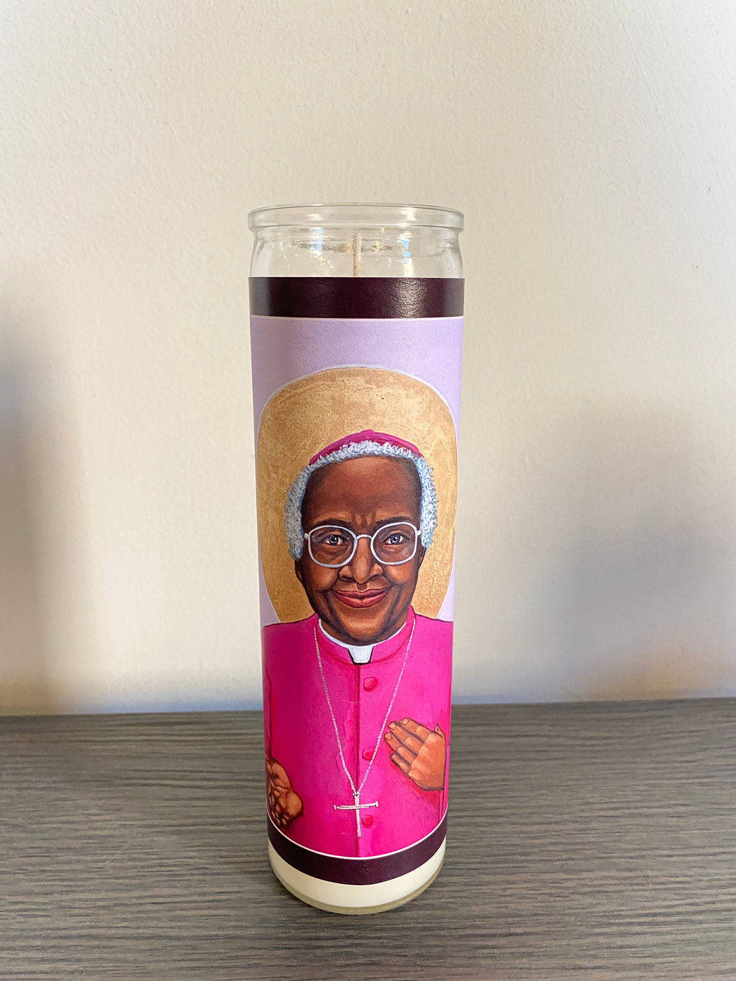 Desmond Tutu Prayer Candle
