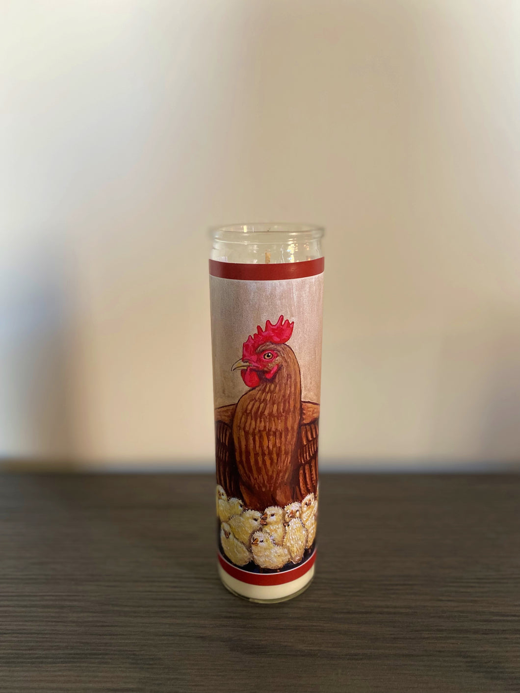 Christ: The Mother Hen Prayer Candle