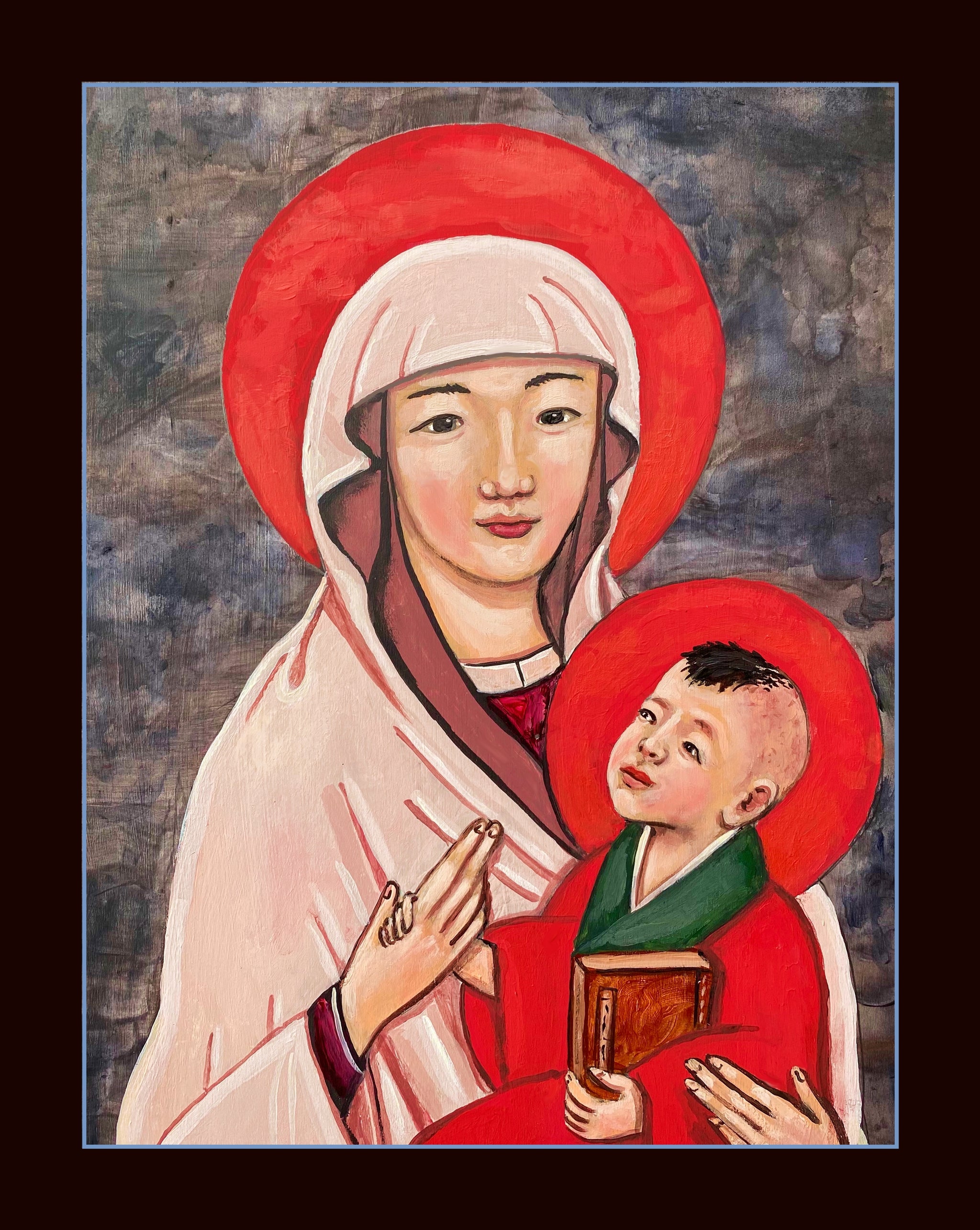 Madonna and Child Prayer Candle – Kelly Latimore Icons