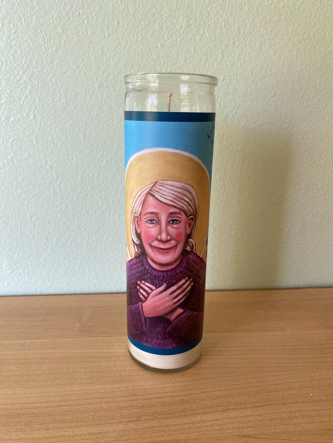 Mary Oliver Prayer Candle