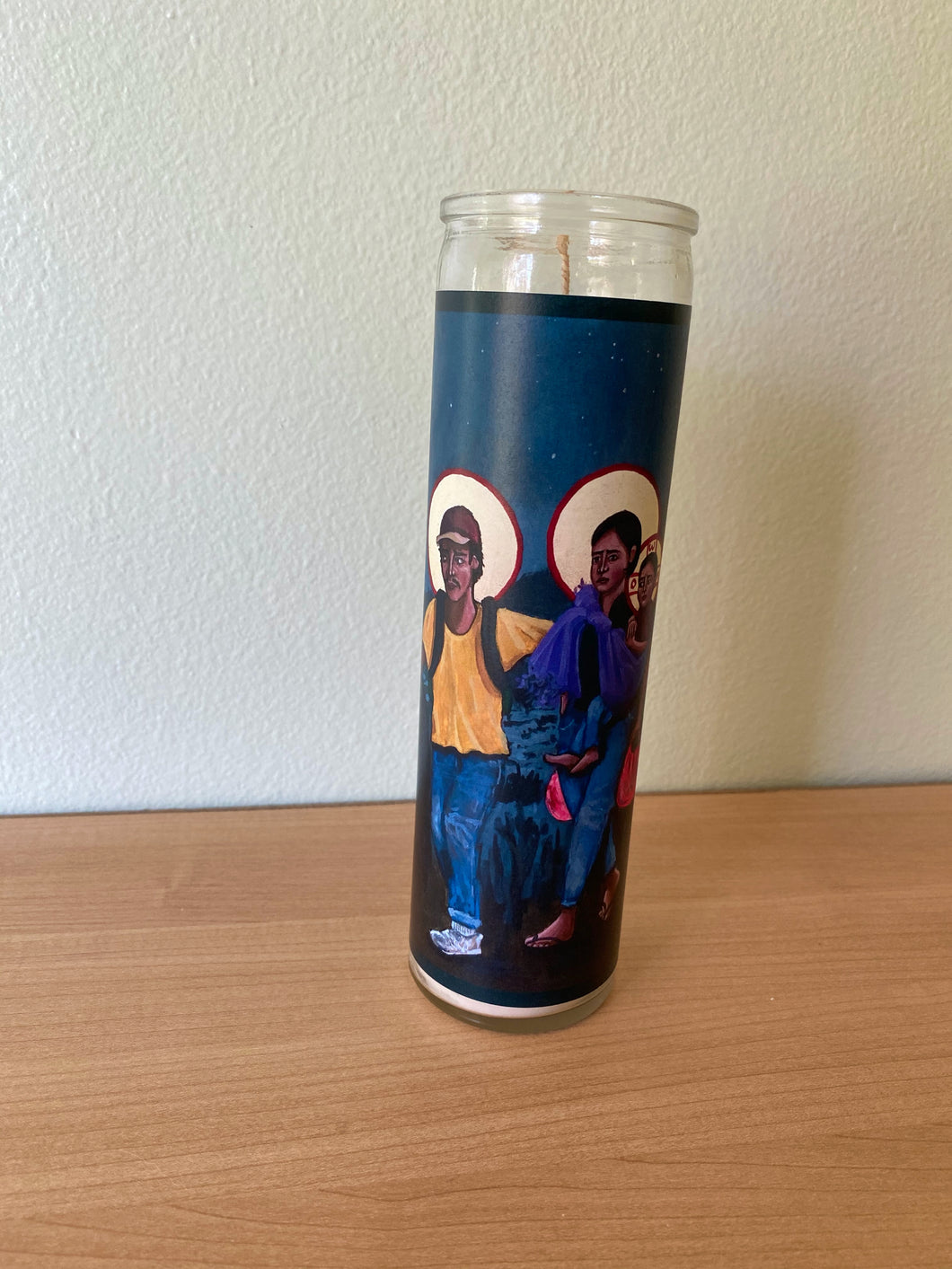 La Sagrada Familia Prayer Candle