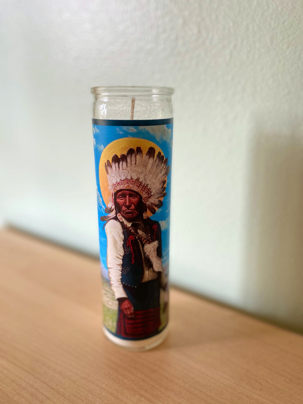 Nicholas Black Elk Prayer Candle