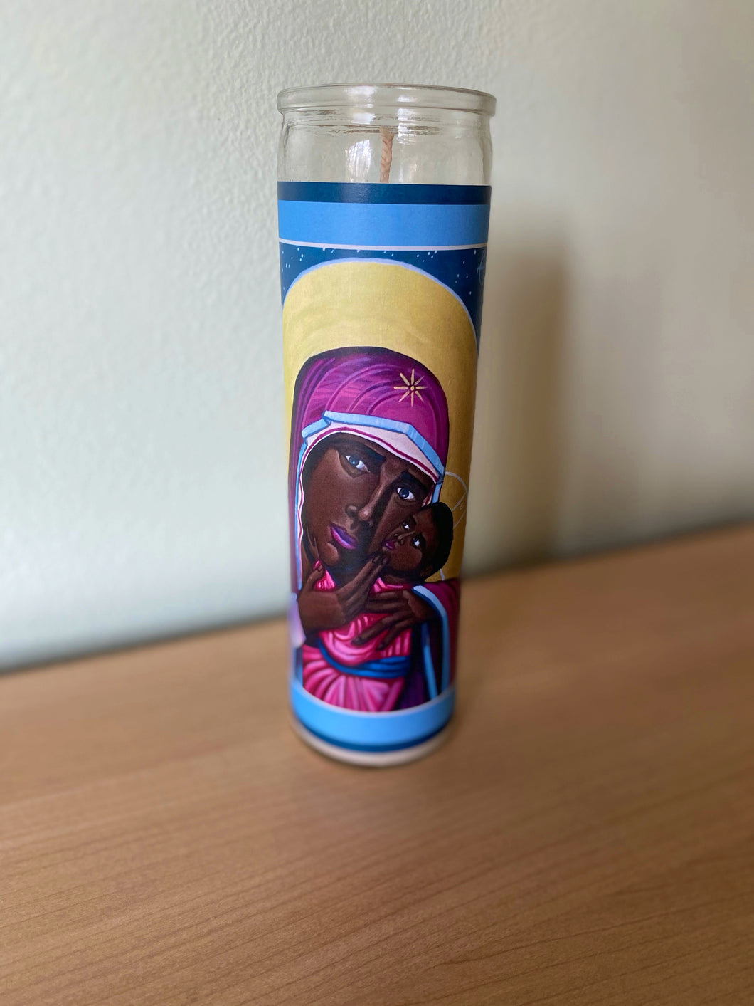 Mother and Child Prayer Candle